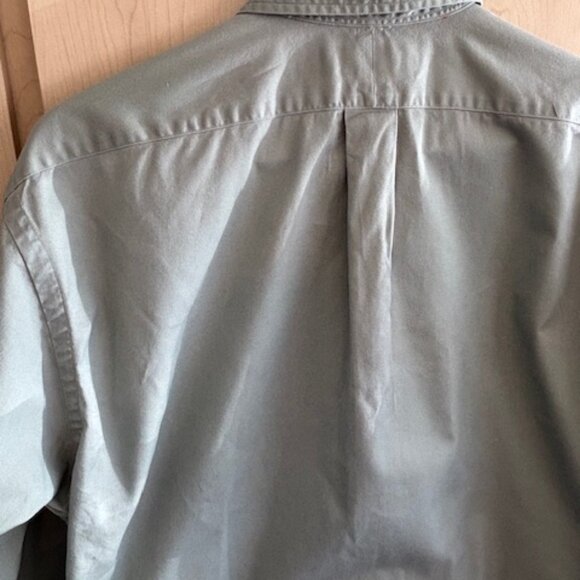 Vintage Ralph Lauren "Blaire" Shirt Long Sleeve Button Up 90s Green Mint Medium - Picture 6 of 6